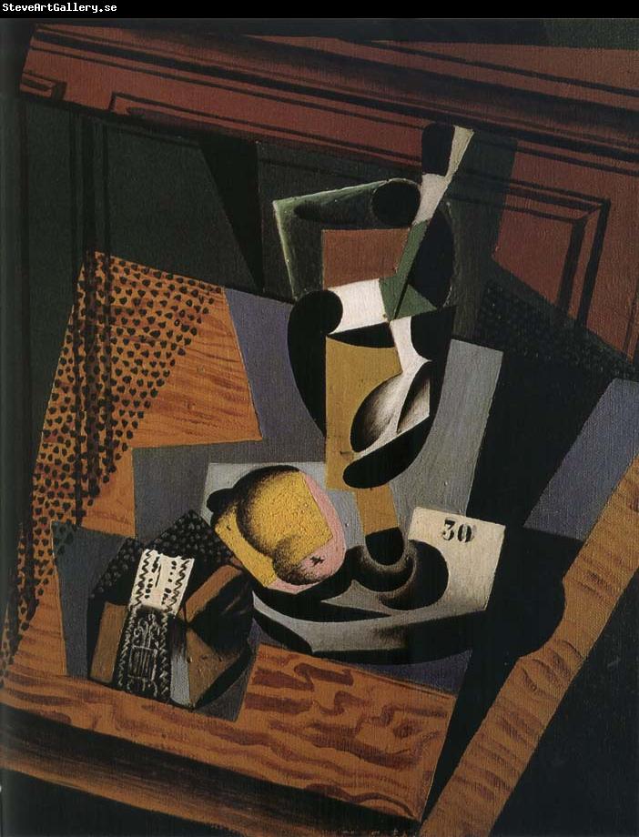 Juan Gris The still lief having cut and tobacco